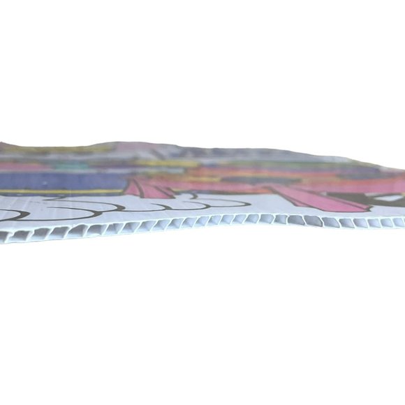 RARE Vintage Happy Easter Bunny Lawn Decoration Colorful Egg Prismatix 1993 - Picture 5 of 5